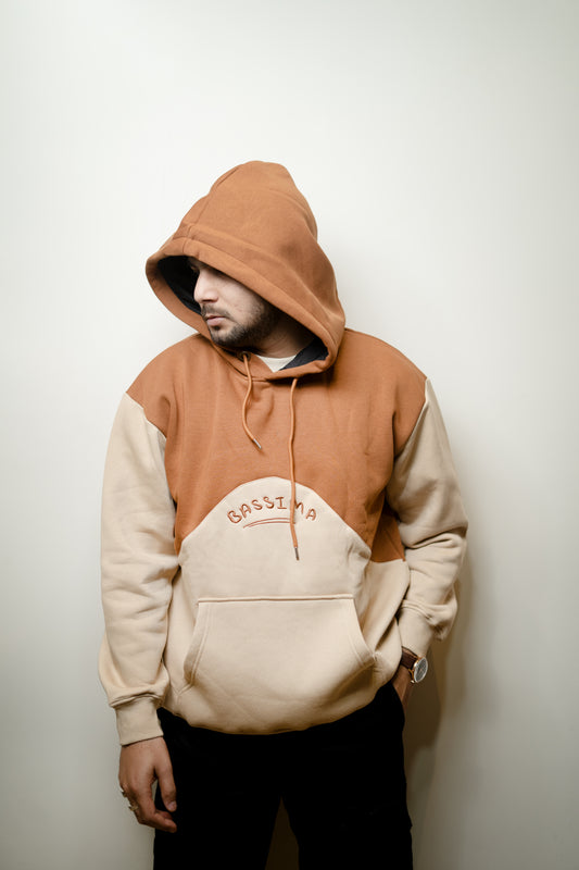 TWO-TONE BASSIMA HOODIE